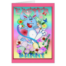 EASTER BUNNY Card