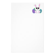 Easter Bunny Customized Stationery