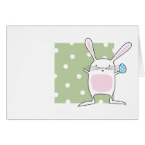 Easter bunny Greetings cards