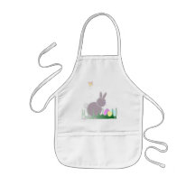 Easter Bunny Kiddies Apron