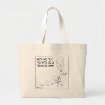 Easter Bunny or Easter Egg Canvas Bags