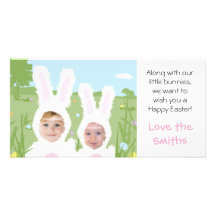 Easter Bunny - Photo Card