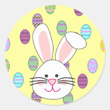 Easter Bunny Stickers