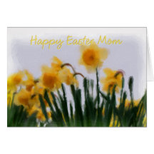 Easter Card - Mum Daffodils