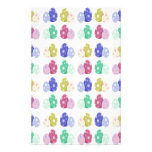 Easter Eggs Personalized Stationery