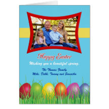 Easter Photo Greeting Card