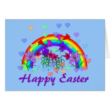 Easter Rainbow Card