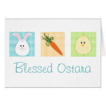 Easter Trio Ostara Card