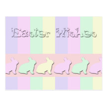 Easter Wishes Postcard