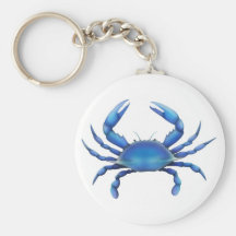 Eastern Blue Crab Key Chains
