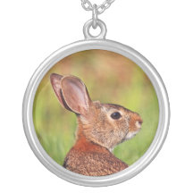 Eastern Cottontail Necklace