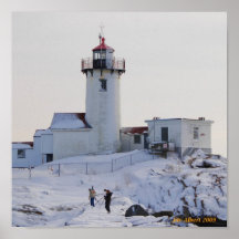 Eastern Point Light Poster