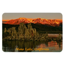 EASTERN SIERRA AND MONO LAKE AT SUNRISE RECTANGULAR MAGNETS