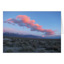 Eastern Sierra Sunrise Greeting Card