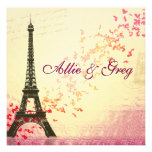 Easy, Elegant French themed invitation template