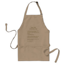 Easy Hot Artichoke Dip Recipe on an Apron