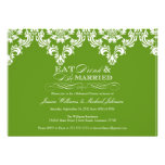 Eat Drink & Be Married Custom Invite