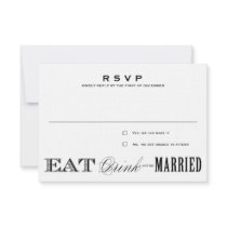 EAT, DRINK | RSVP 3.5 x 5