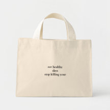eat healthyskysstop killing your canvas bags