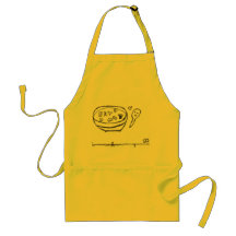 "Eat Me" Argyle Comics Apron