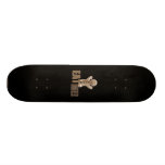 EAT ME! Gingerbread Man - Brown Sepia Custom Skateboard