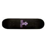 EAT ME! Gingerbread Man - Purple Skateboard Deck