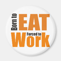 eat refrigerator magnet