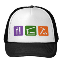 Eat Sleep Archaeology Mesh Hat