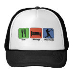Eat Sleep Baseball Trucker Hat