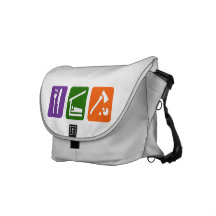 Eat Sleep Chopping Wood Commuter Bag