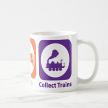 Eat Sleep Collect Trains Mug