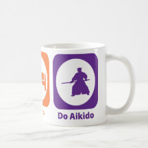 Eat Sleep Do Aikido Mugs