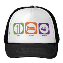 Eat Sleep Drum Hats