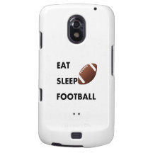 Eat Sleep Football Samsung Galaxy Nexus Cover
