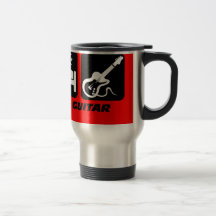 eat sleep guitar mugs