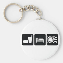 Eat Sleep JDM Keychain