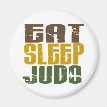 Eat Sleep Judo 1 Refrigerator Magnet