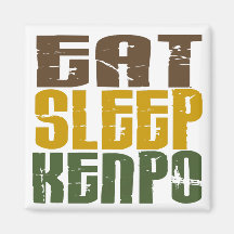 Eat Sleep Kenpo 1 Refrigerator Magnet