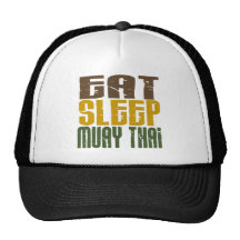 Eat Sleep Muay Thai 1 Trucker Hats
