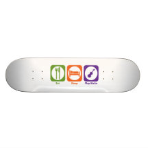 Eat Sleep Play Violin Skate Board Decks