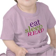 Eat, Sleep, READ - Retro Tshirts