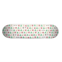 Eat Sleep Recycle & Skate Custom Skate Board