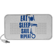 Eat sleep Sail Notebook Speaker