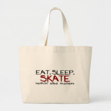Eat Sleep Skate Tote Bag