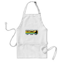 Eat, Sleep, Surf Apron