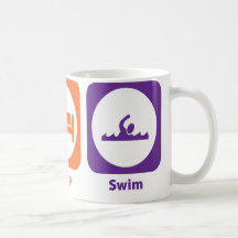 Eat Sleep Swim Mug