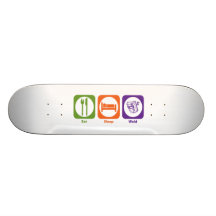 Eat Sleep Weld Skate Board Decks