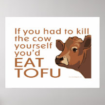 Eat Tofu Poster