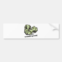 eat your brussels sprouts bumper stickers