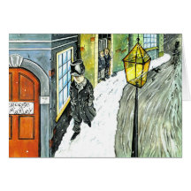 Ebenezer Scrooge Greeting Cards